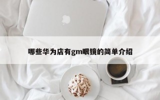 哪些华为店有gm眼镜的简单介绍