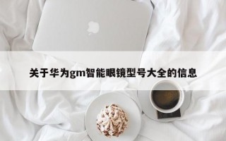 关于华为gm智能眼镜型号大全的信息